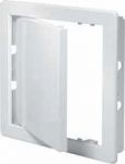   Szerelőajtó, DT10, ellenőrző ajtó, műanyag, fehér, 150 x 150 mm